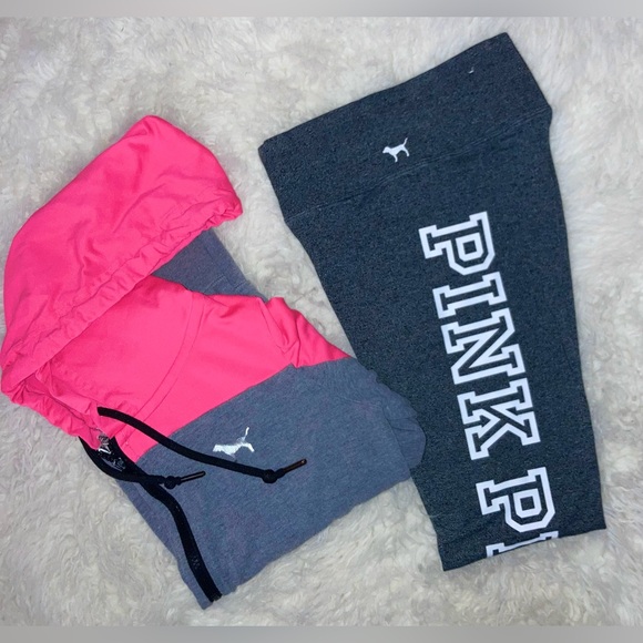 PINK by Victoria’s Secret leggings and jacket - Picture 6 of 6